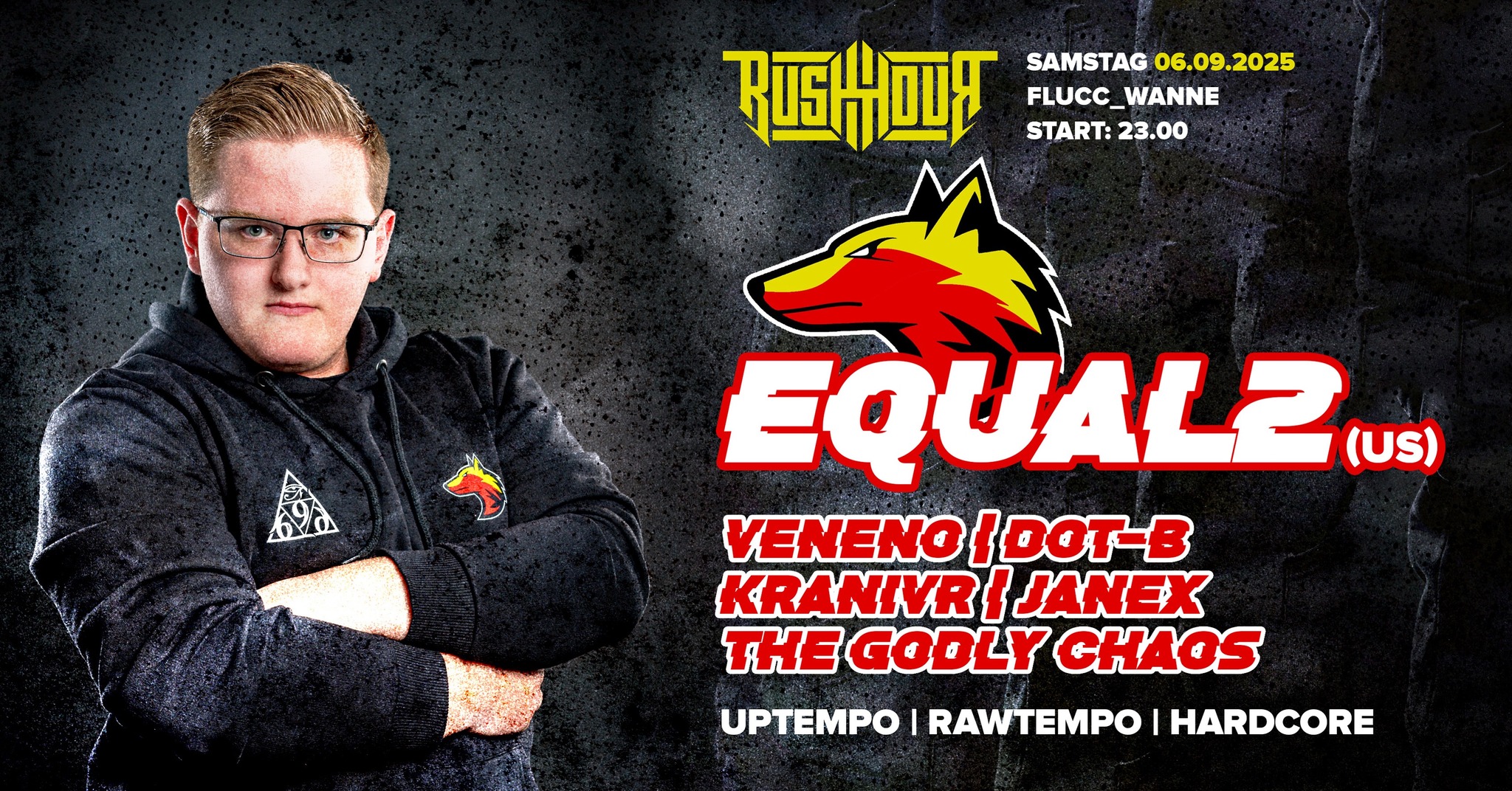 EQUAL 2 am 6. September 2025 @ Flucc.