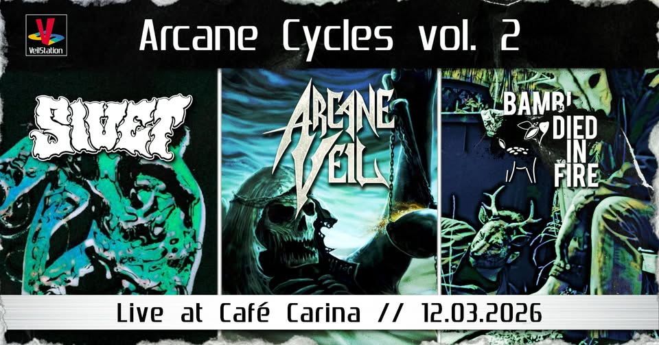 ARCANE CYCLES vol. 2 am 12. March 2026 @ Café Carina.