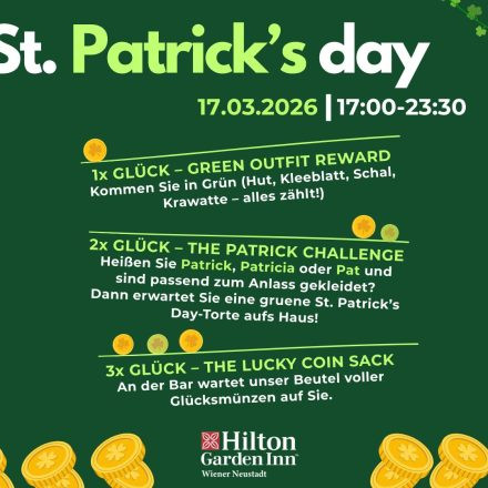 St. Patrick’s Day im DAS NEUSTADT 🍀