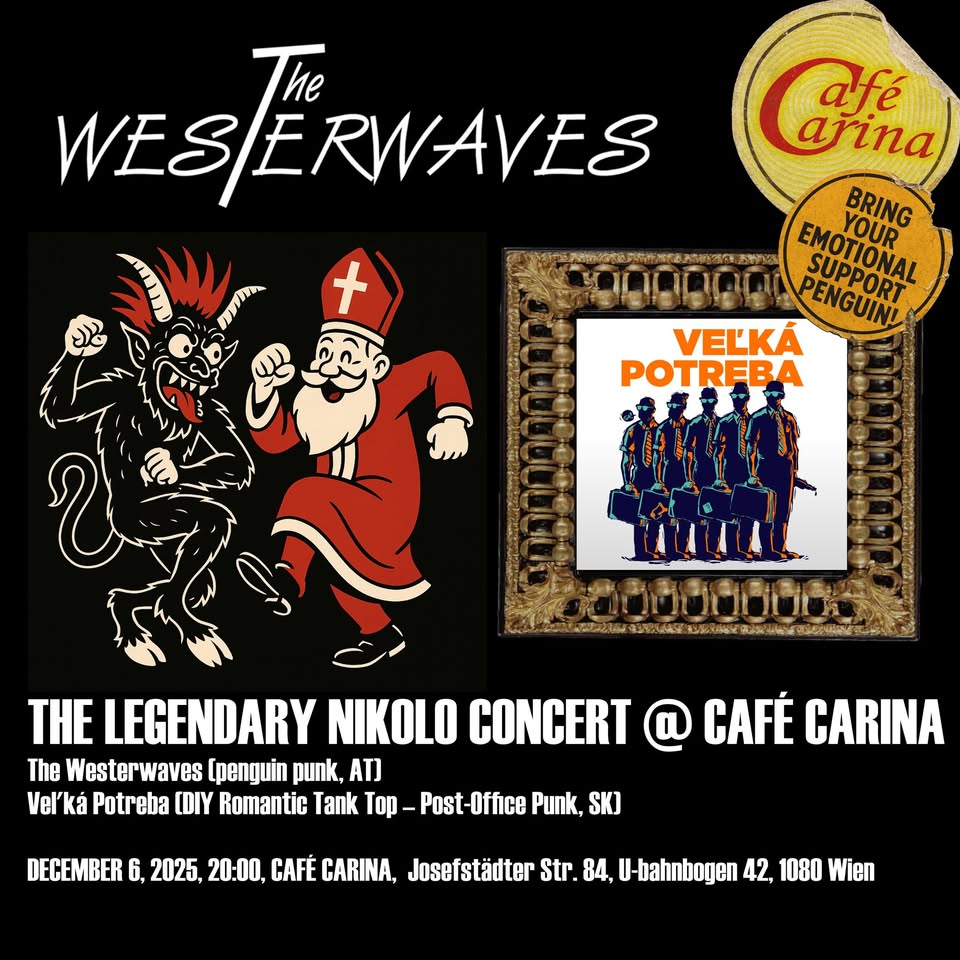 THE LEGENDARY NIKOLO CONCERT @ CAFE CARINA am 6. December 2025 @ Café Carina.