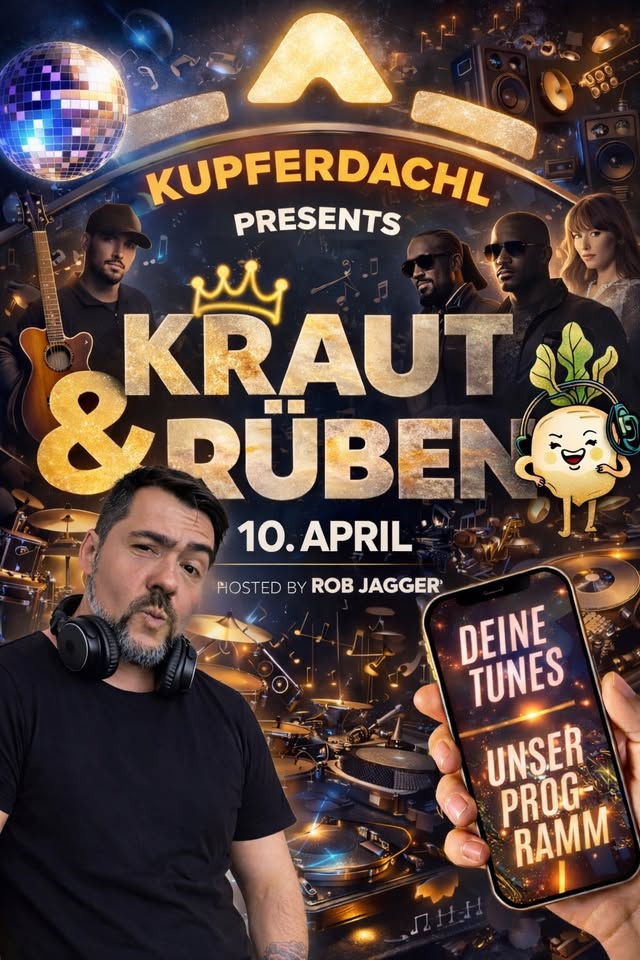 KRAUT & RÜBEN am 10. April 2026 @ Kupferdachl.