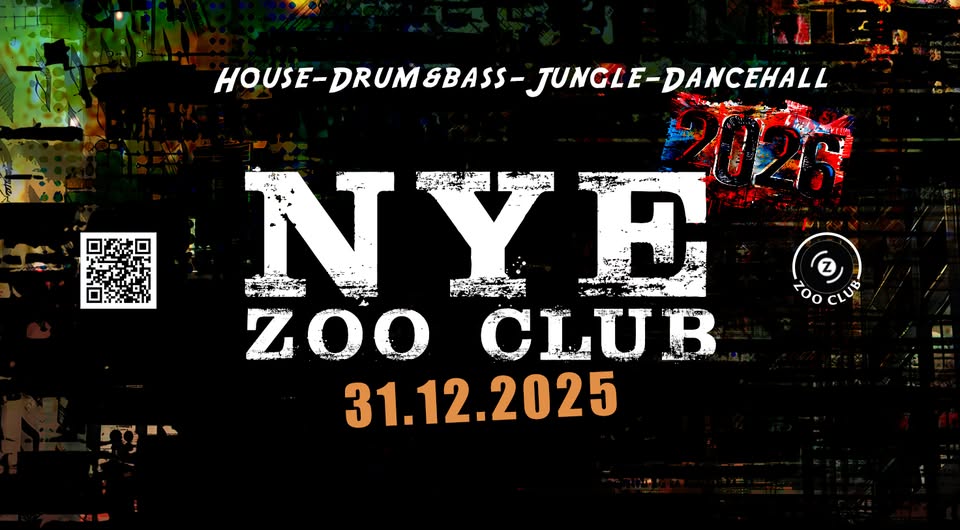 NYE Silvester im ZOO CLUB am 31. December 2025 @ Zoo Club.