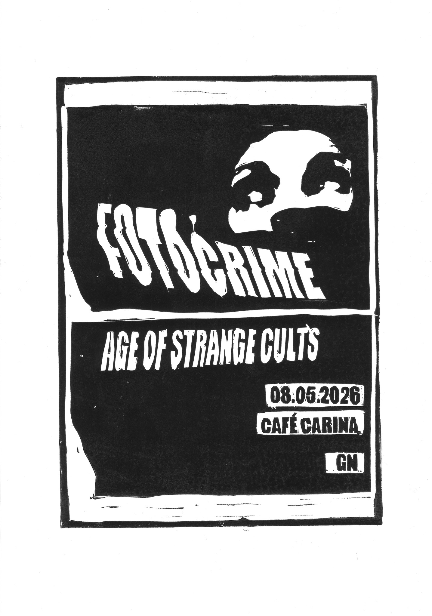 FOTOCRIME (US) am 8. May 2026 @ Café Carina.