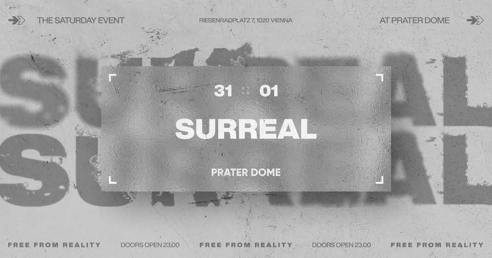 SURREAL am 31. January 2026 @ Prater Dome.
