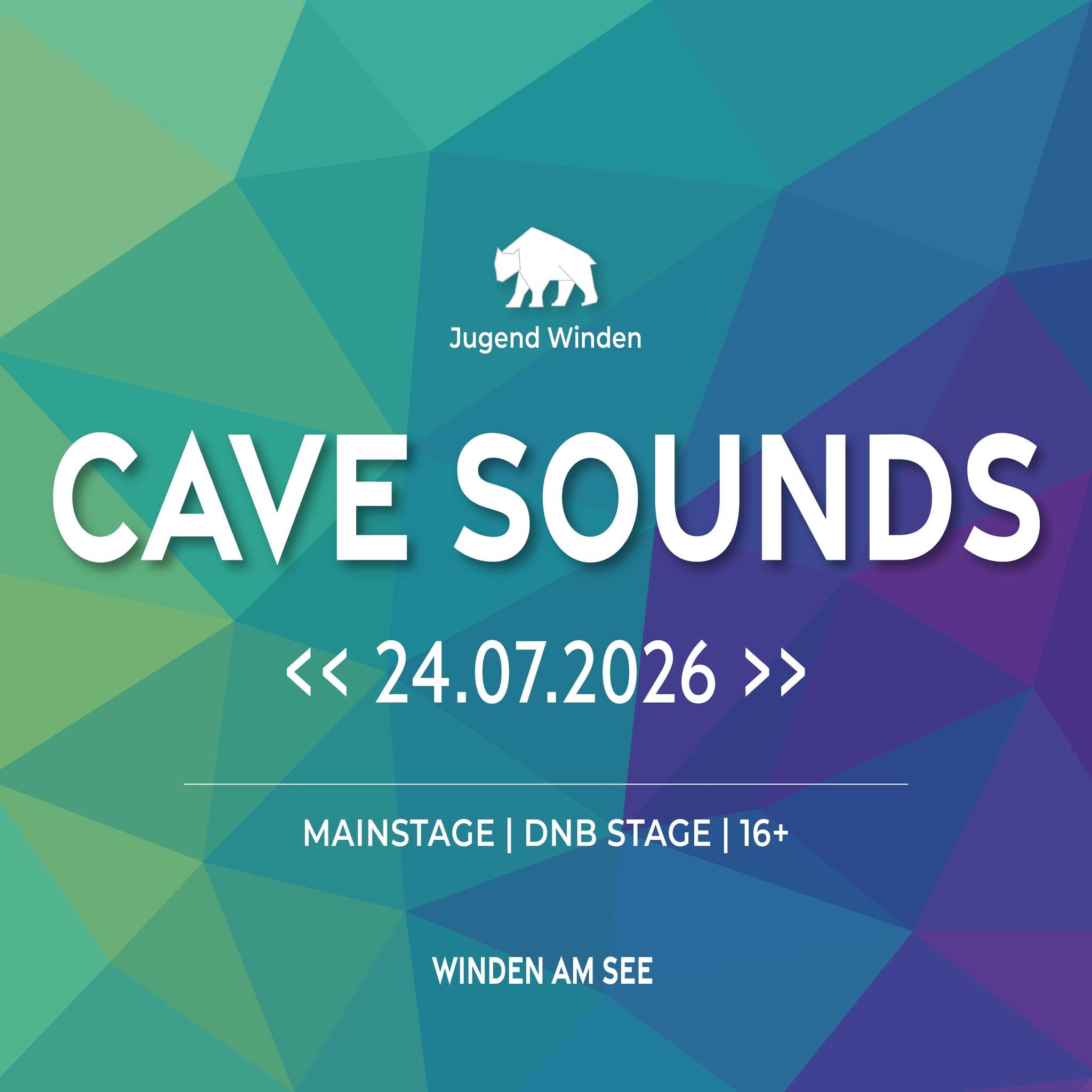 Cave Sounds 2026 am 24. July 2026 @ Bärenhöhle.