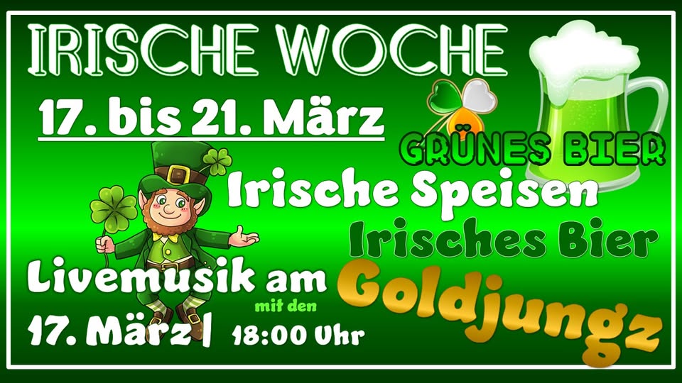 St. Patrick's Day am 17. March 2026 @ St. Martin's Arms.