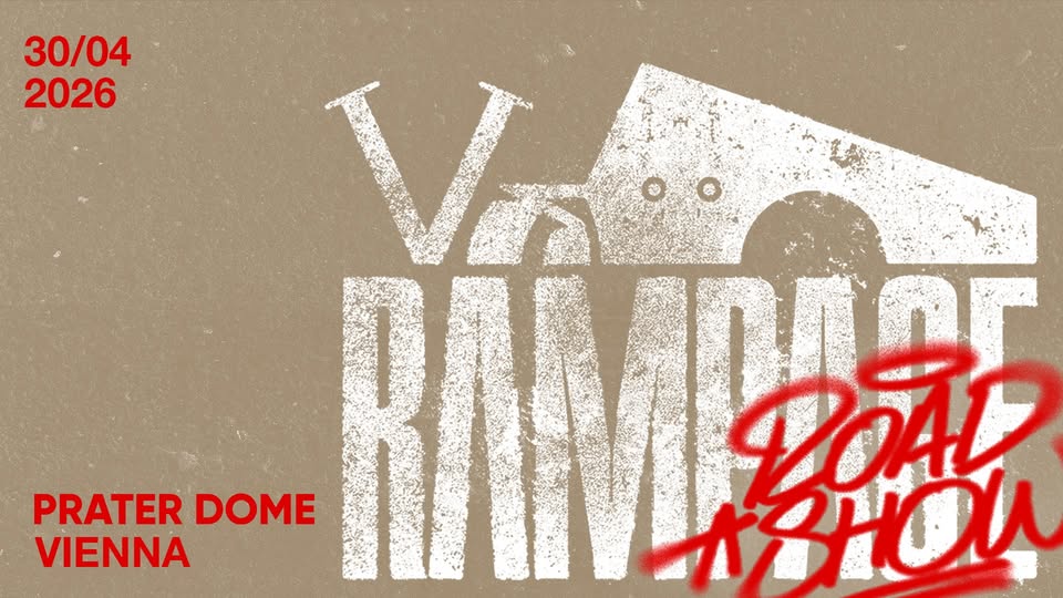 Rampage Roadshow am 30. April 2026 @ Prater Dome.