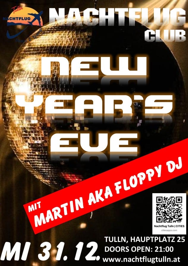 NEW YEARS EVE im Nachtflug Club am 31. December 2025 @ Nachtflug.