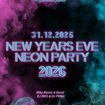Neon Silvester Party