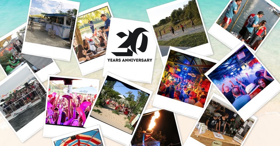 20 YEARS ANNIVERSARY am 9. May 2026 @ Vienna City Beach Club.