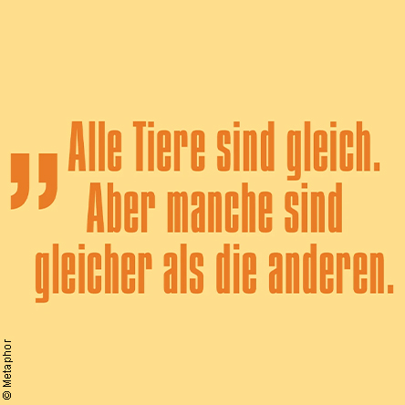 Animal Farm am 13. February 2026 @ Landestheater Niederösterreich.