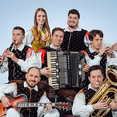 Sašo Avsenik & seine Oberkrainer am 13. September 2026 @ Burgarena Reinsberg.