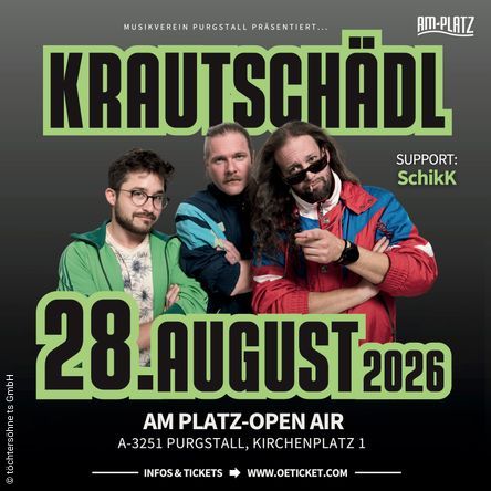 Krautschädl am 3. June 2026 @ Bühne im Hof.