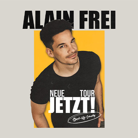 Alain Frei am 6. June 2027 @ Globe Wien.