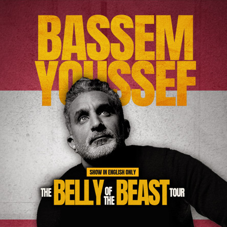 Bassem Youssef am 12. June 2026 @ Globe Wien.