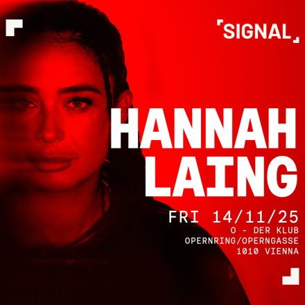 SIGNAL presents HANNAH LAING