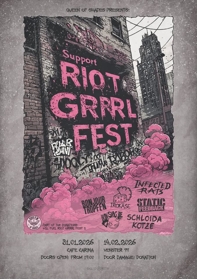 Bonjour Tropfen / Irokäse / Schloidakotze / TBA am 31. January 2026 @ Café Carina.