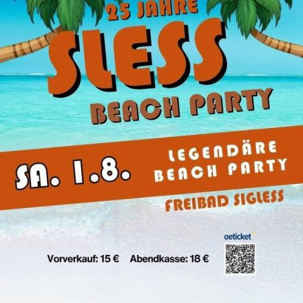 25 Jahre SLESS Beach Party