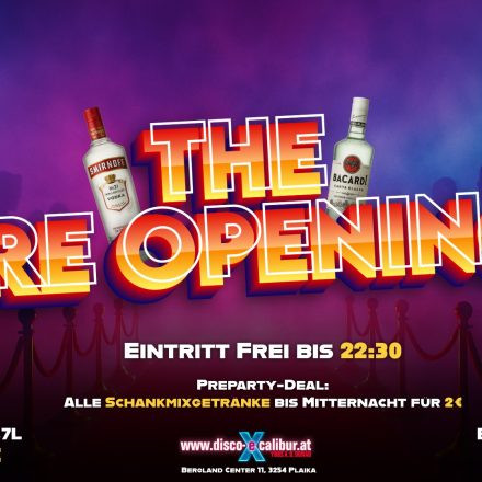 The PRE OPENING