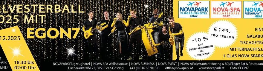 Silvesterball 2025 mit Egon7
