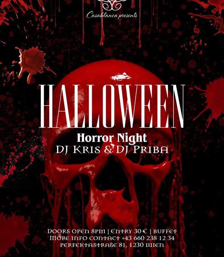Casablanca Wien presents Halloween 25