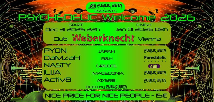 Psychedelic Welcome 2026