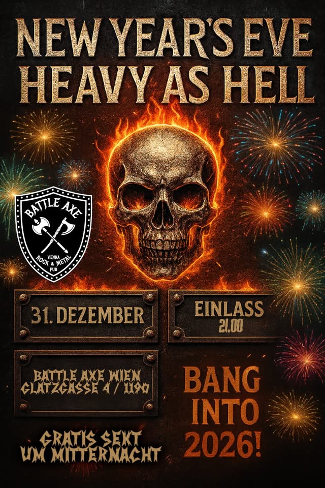 Silvester am 31. December 2025 @ Battle Axe.