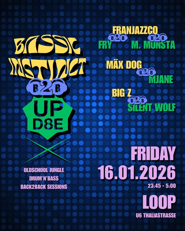 BASSIC INSTINCT B2B UPD8E am 16. January 2026 @ Loop.