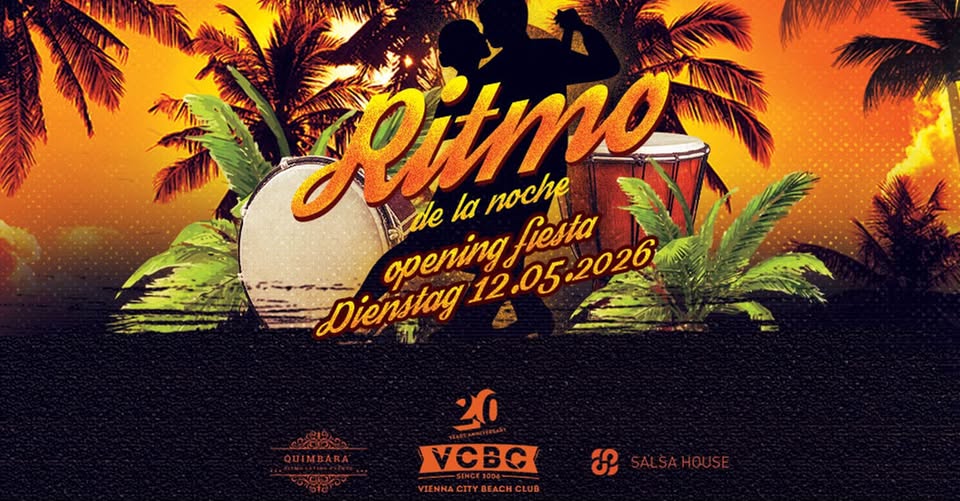 RITMO DE LA NOCHE am 12. May 2026 @ Vienna City Beach Club.