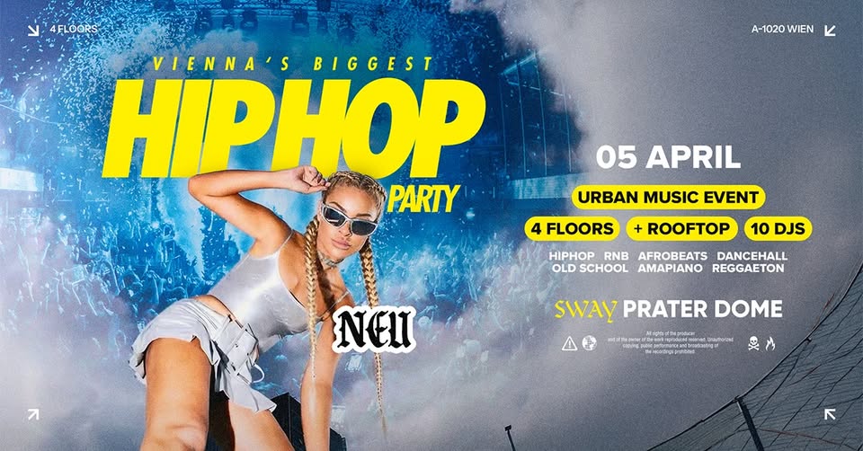 SWAY am 5. April 2026 @ Prater Dome.