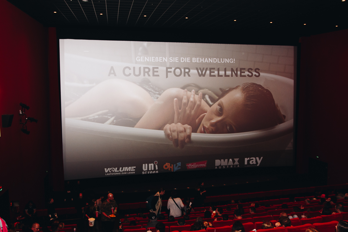 Volume Filmpremiere: A Cure For Wellness @ Hollywood Megaplex Gasometer Wien