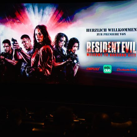 VOLUME Filmpremiere: Resident Evil - Welcome to Raccoon City @ Apollo - das Kino