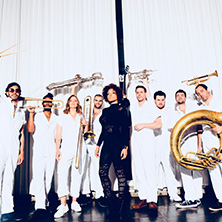 Brass Against am 8. February 2019 @ Porgy & Bess. Brass Against am 8. February 2019 @ Porgy & Bess.