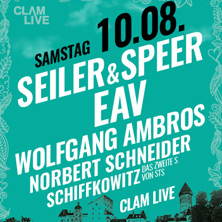 Seiler und Speer / EAV am 10. August 2019 @ Burg Clam. Seiler und Speer / EAV am 10. August 2019 @ Burg Clam.