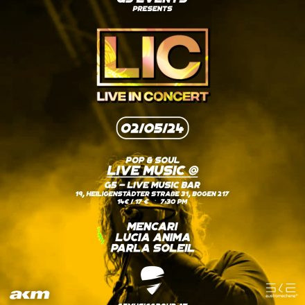 LIC - Live in Concert