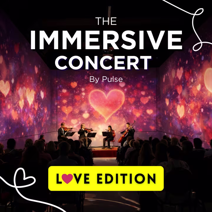 The Immersive Concert - Love Edition | 20:00 Uhr am 14. February 2026 @ Johann Strauss Museum - New Dimensions.
