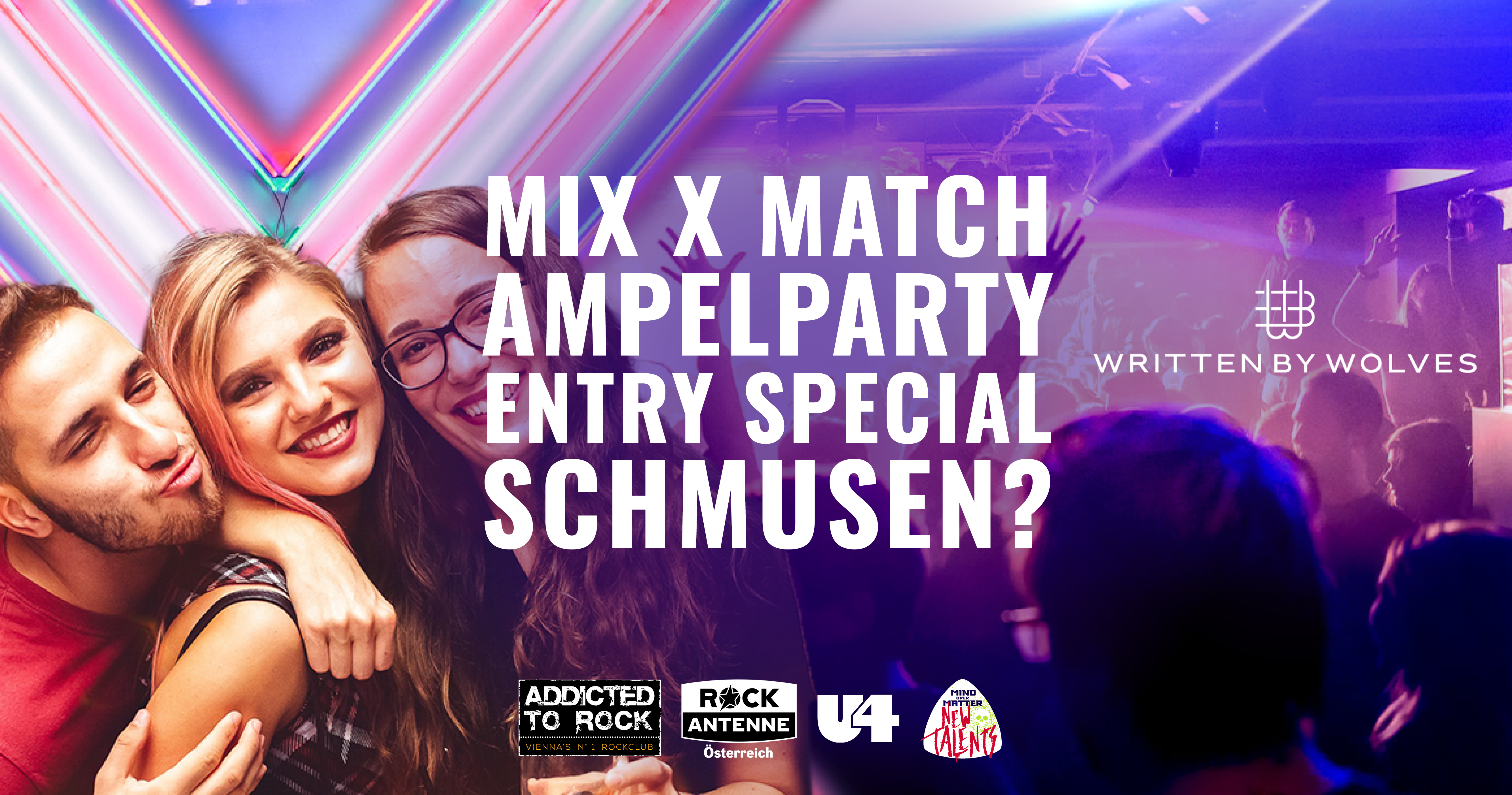 ATR X MIX X MATCH am 10. November 2023 @ U4. ATR X MIX X MATCH am 10. November 2023 @ U4.