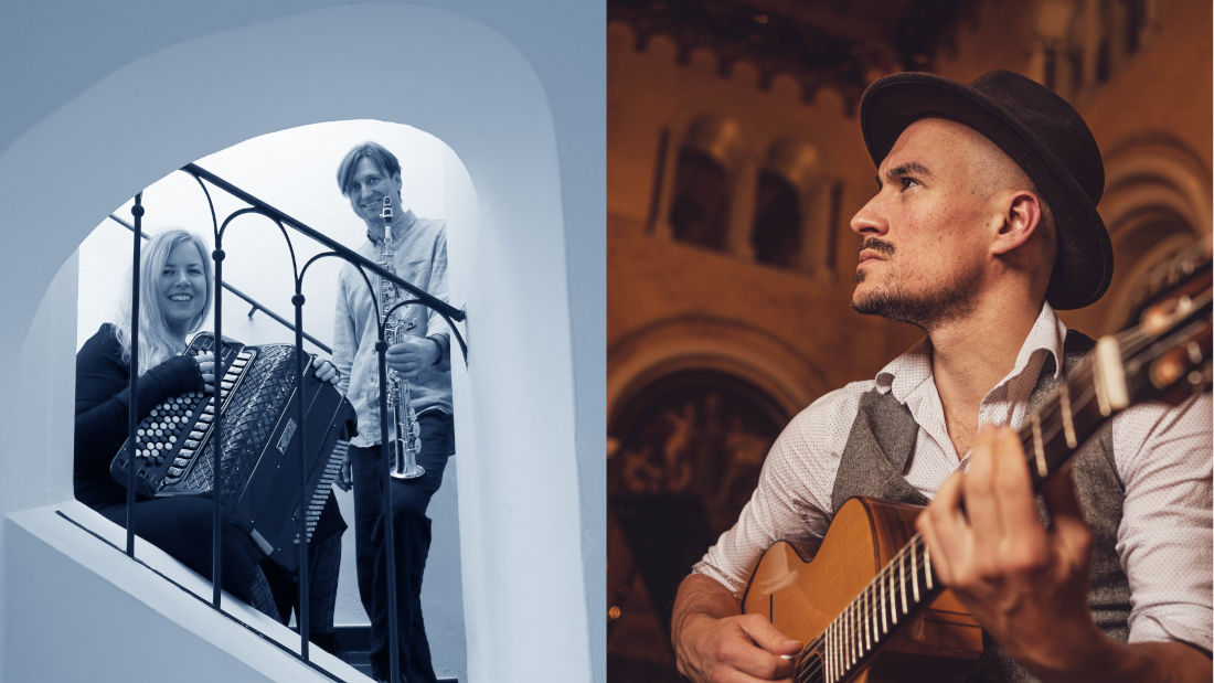 20. KlezMORE Festival 2023: SpielZEUGS (AT) / SIMON REITHOFER’S MOSAIC TRIO (AT) am 11. November 2023 @ Lorely Saal. 20. KlezMORE Festival 2023: SpielZEUGS (AT) / SIMON REITHOFER’S MOSAIC TRIO (AT) am 11. November 2023 @ Lorely Saal.