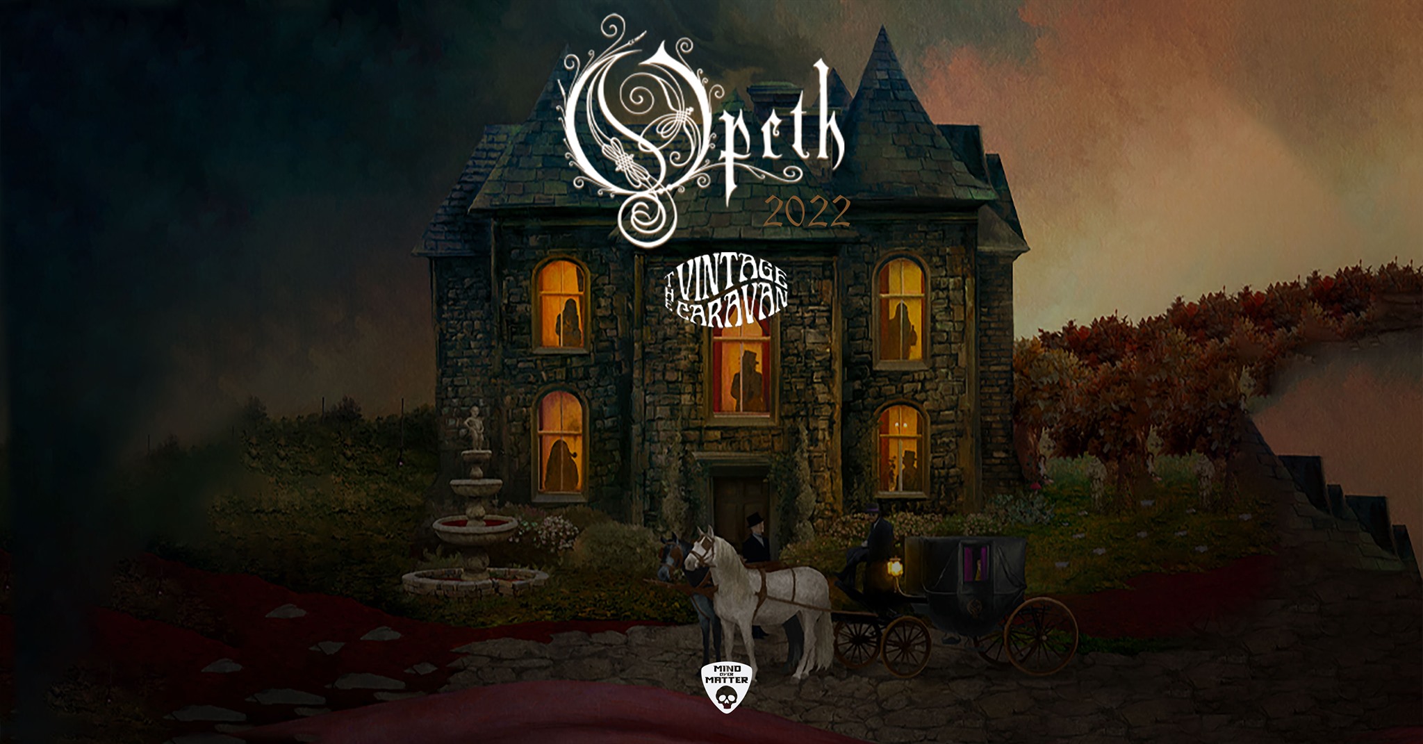 Opeth & The Vintage Caravan am 20. September 2022 @ Arena Wien - Große Halle.