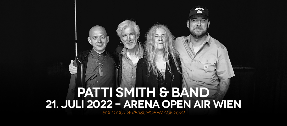 Patti Smith & Band - Open Air am 21. July 2022 @ Arena Wien - Open Air.