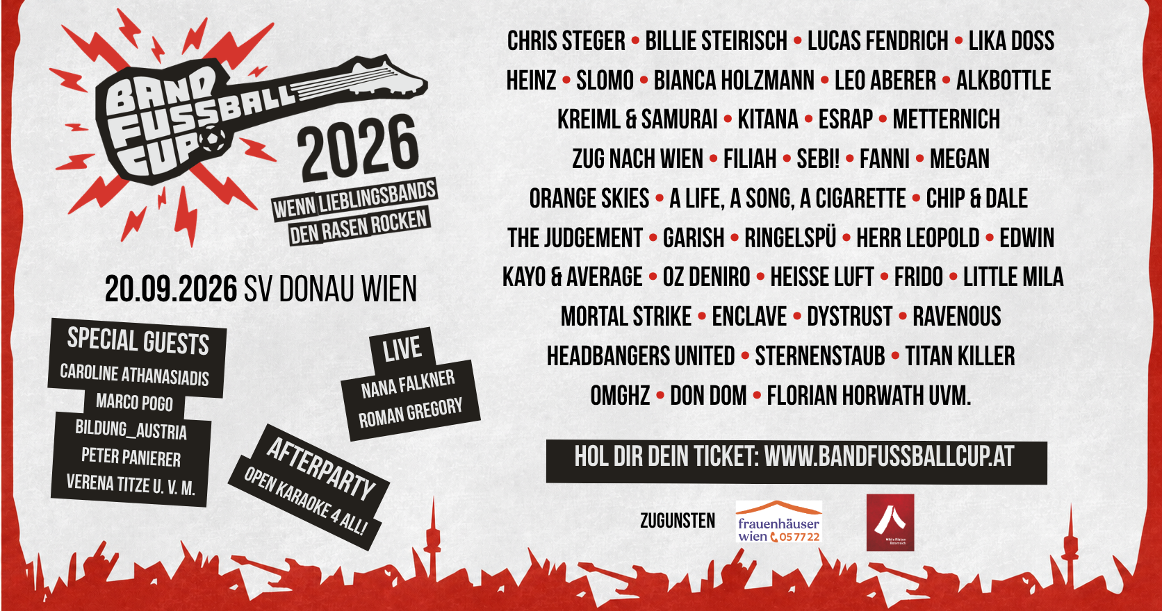 Band Fußball Cup 2026
