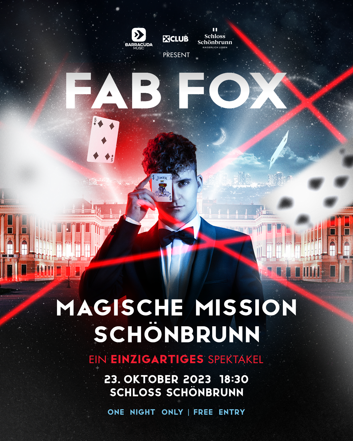 Fab Fox am 23. October 2023 @ Schloss Schönbrunn.