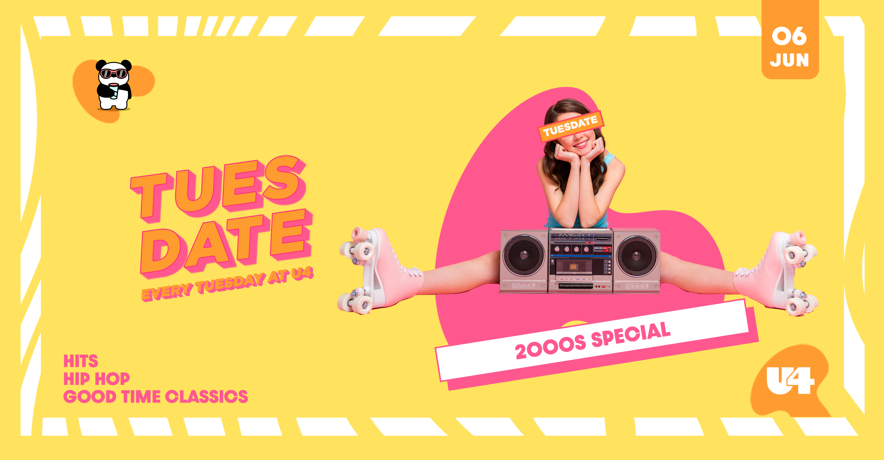 TUESDATE | 2000S SPECIAL am 6. June 2023 @ U4.