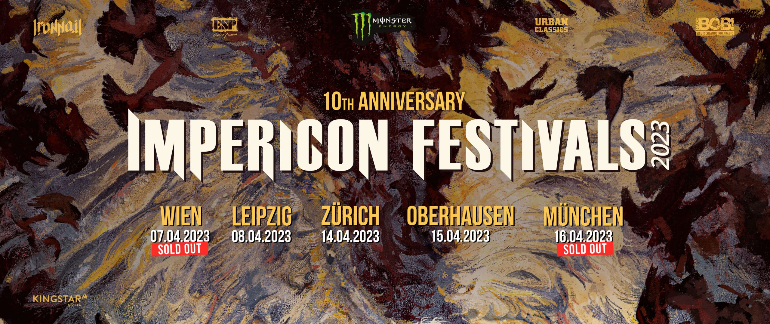Impericon Festival 2023 am 7. April 2023 @ Arena Wien.