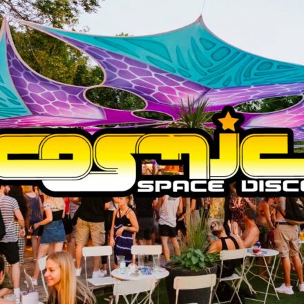 Cosmic Space Disco Pool Party