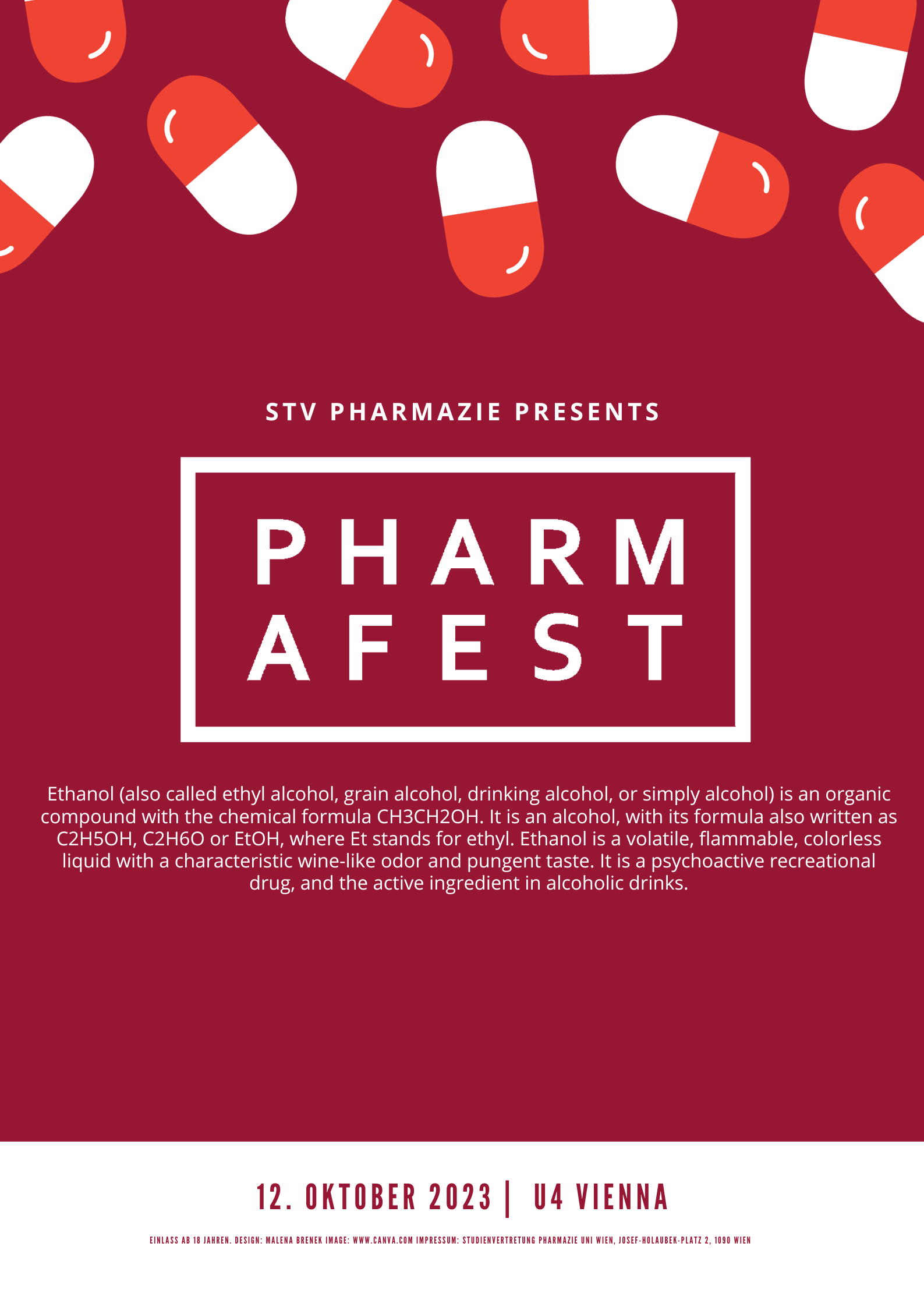 PHARMAFEST am 12. October 2023 @ U4. PHARMAFEST am 12. October 2023 @ U4.