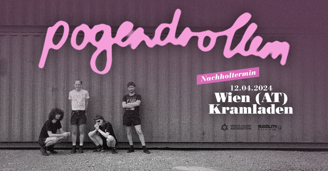 pogendroblem am 12. April 2024 @ Kramladen. pogendroblem am 12. April 2024 @ Kramladen.