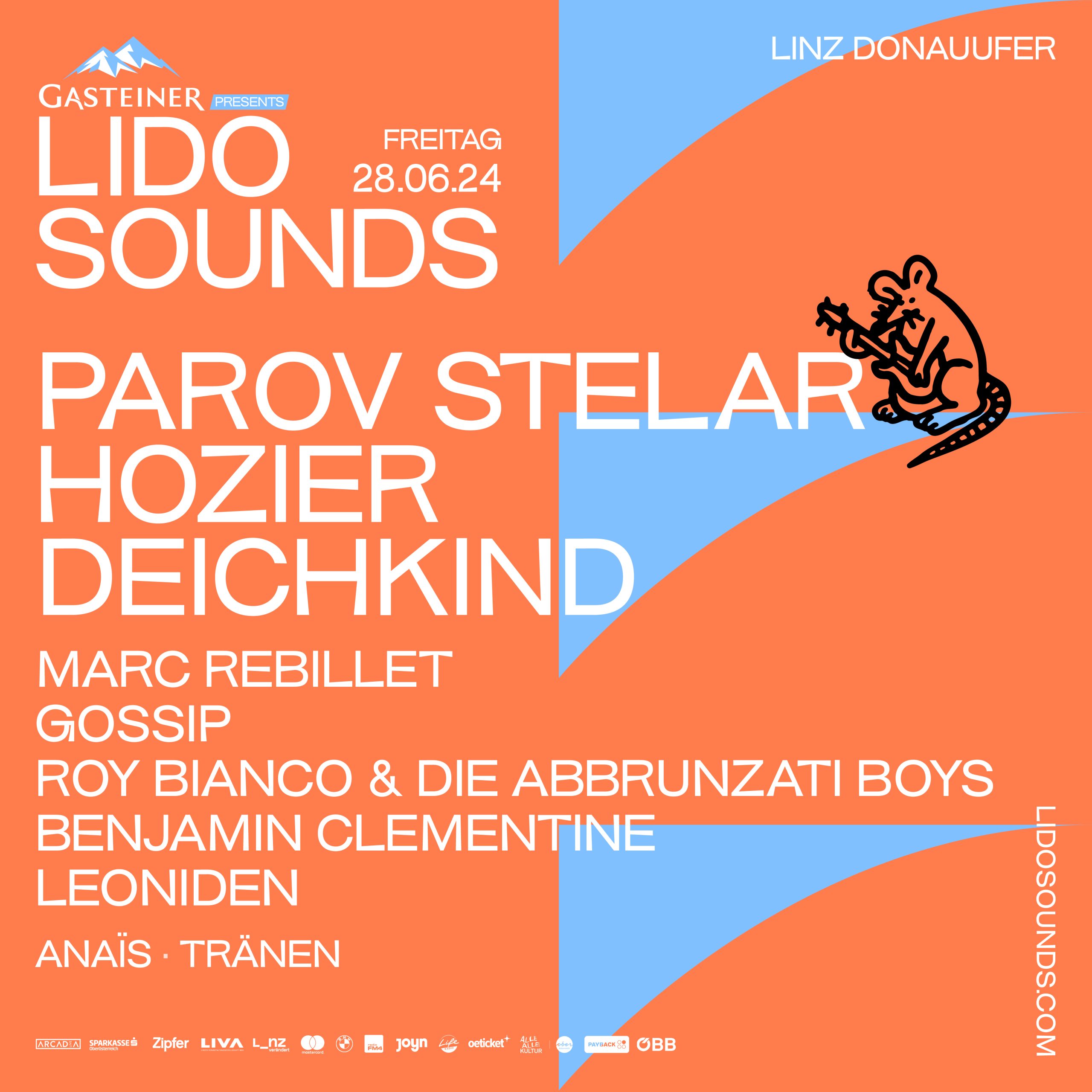 LIDO SOUNDS - Freitag am 28. June 2024 @ Linz Donauufer.