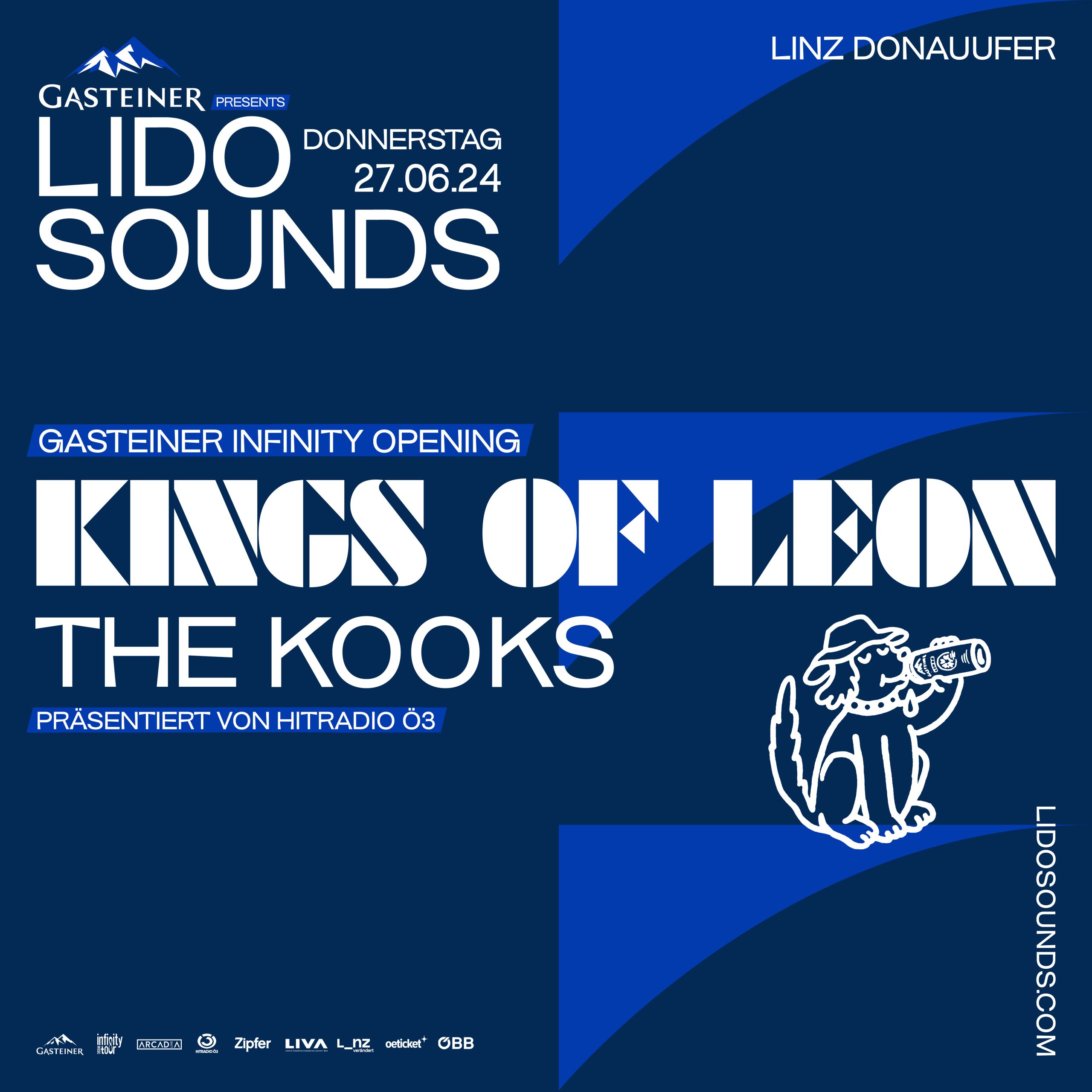 LIDO SOUNDS - Gasteiner Infinity Opening am 27. June 2024 @ Linz Donauufer.