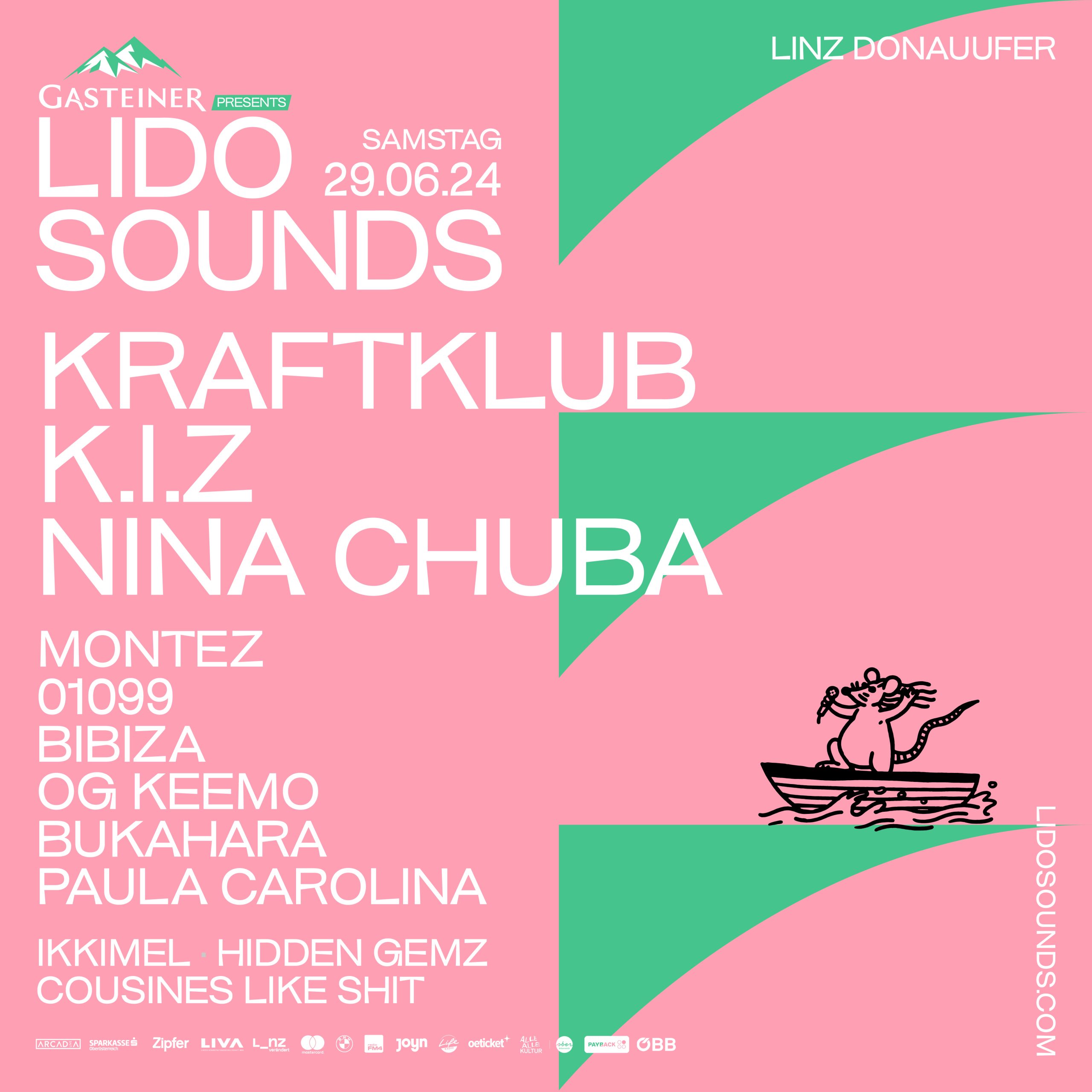 LIDO SOUNDS - Samstag am 29. June 2024 @ Linz Donauufer.